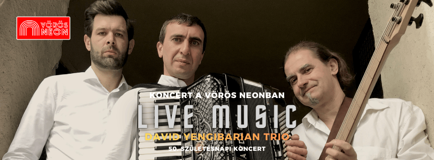 David Yengibarian Trio / 50. születésnapi koncert // Vörös Neon Live Music